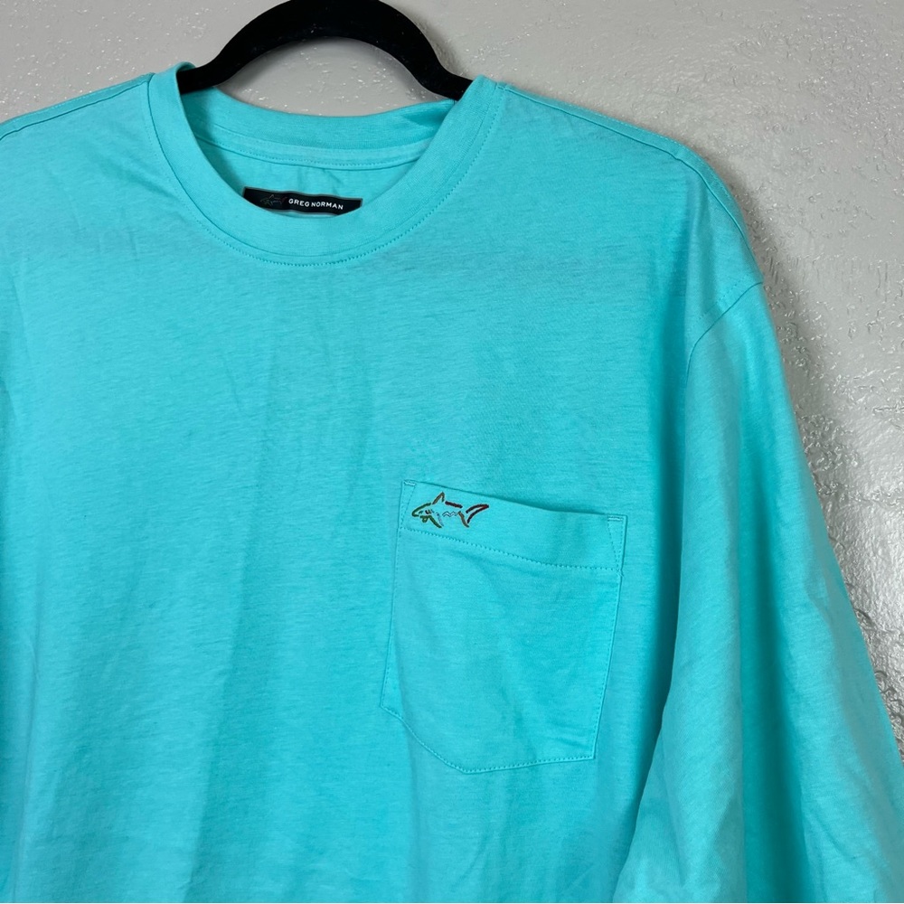 Greg Norman men‎ short sleeve classic comfort green shirt size large - Picture 5 of 11